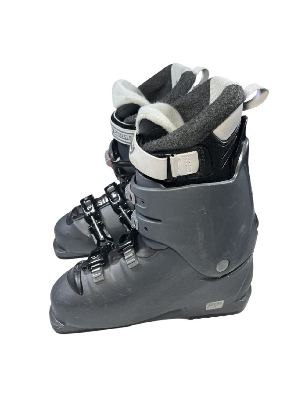 Salomon Womens Performa 4.99 SensiFit Gray Alpine Ski Boots Size 9